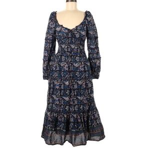SEA New York Floral Long Sleeve Dress